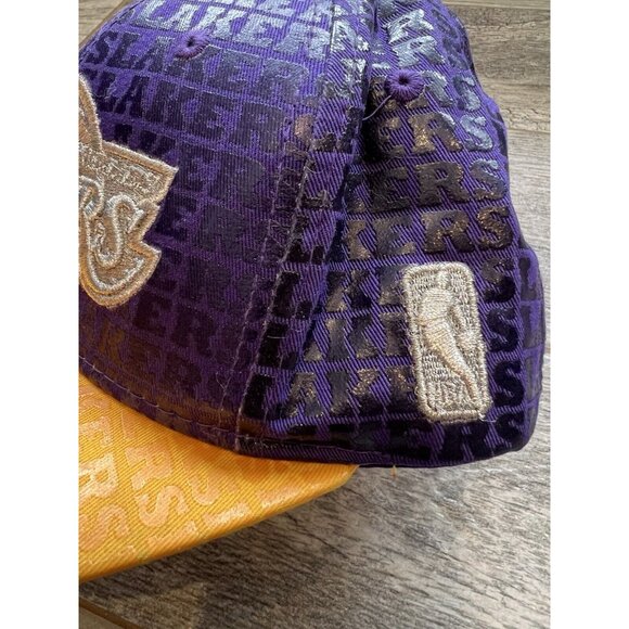 Los Angeles Lakers NBA Basketball Cap Youth Size Baseball Hat Snapback Adidas - Picture 5 of 12